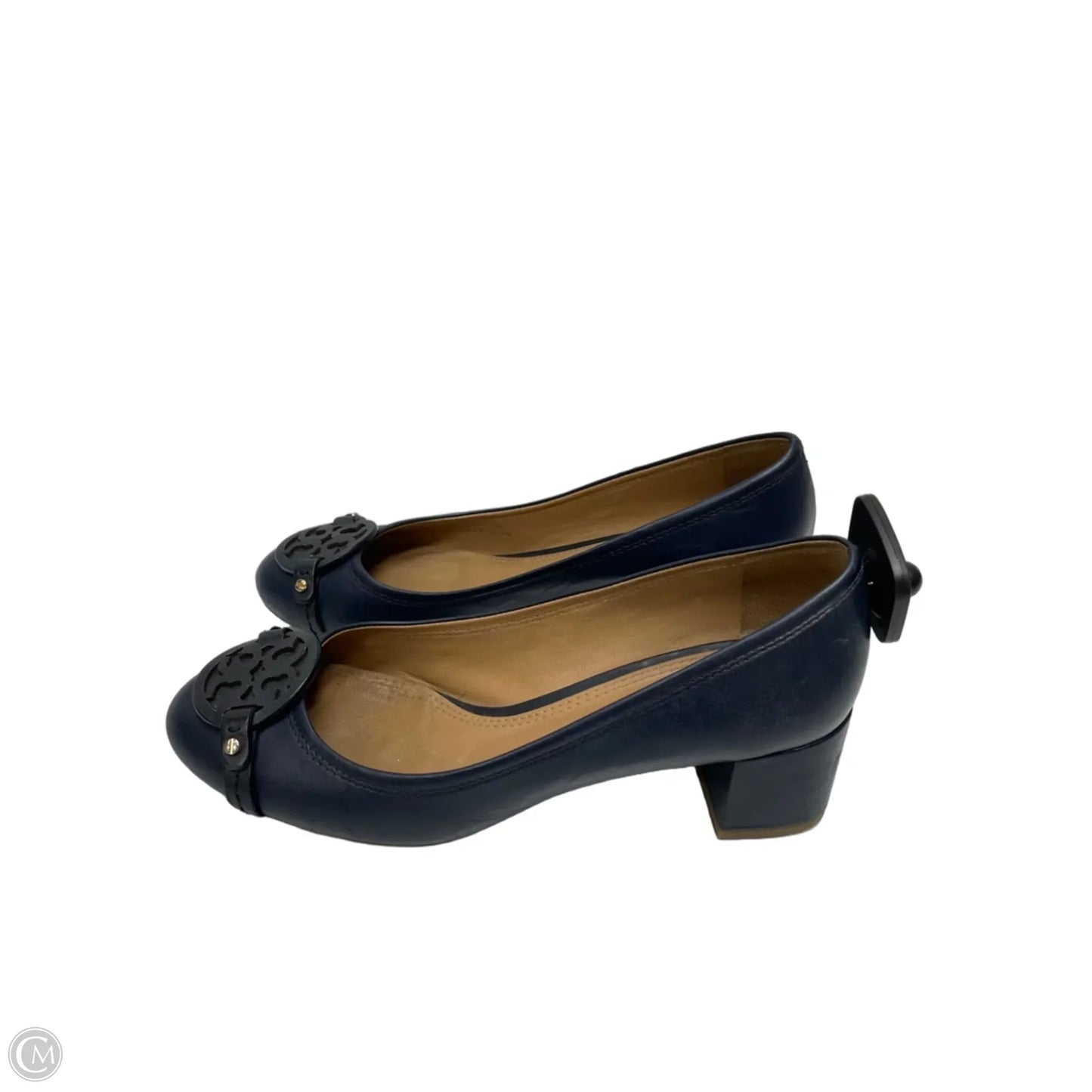 Shoes Designer By Tory Burch In Navy, Size: 8.5