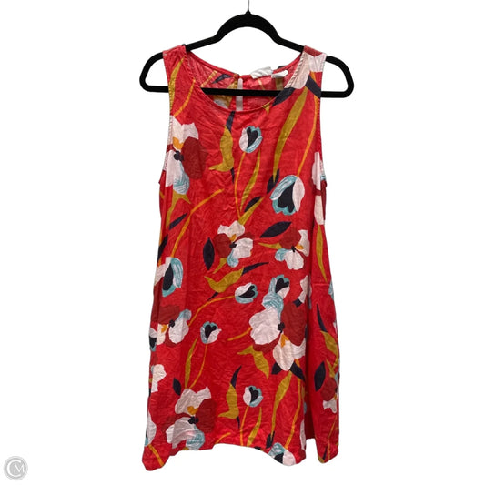 Dress Casual Short By Sigrid Olsen In Floral Print, Size: L
