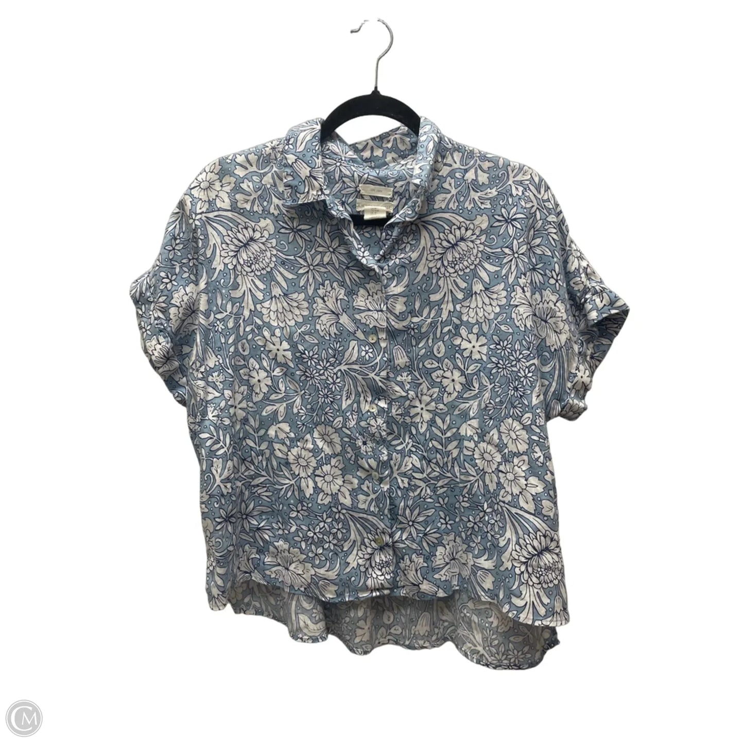 Top Long Sleeve By Lucky Brand In Floral Print, Size: S