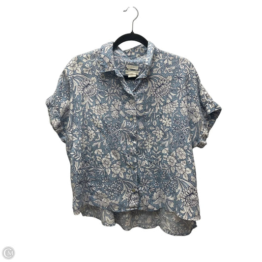 Top Long Sleeve By Lucky Brand In Floral Print, Size: S