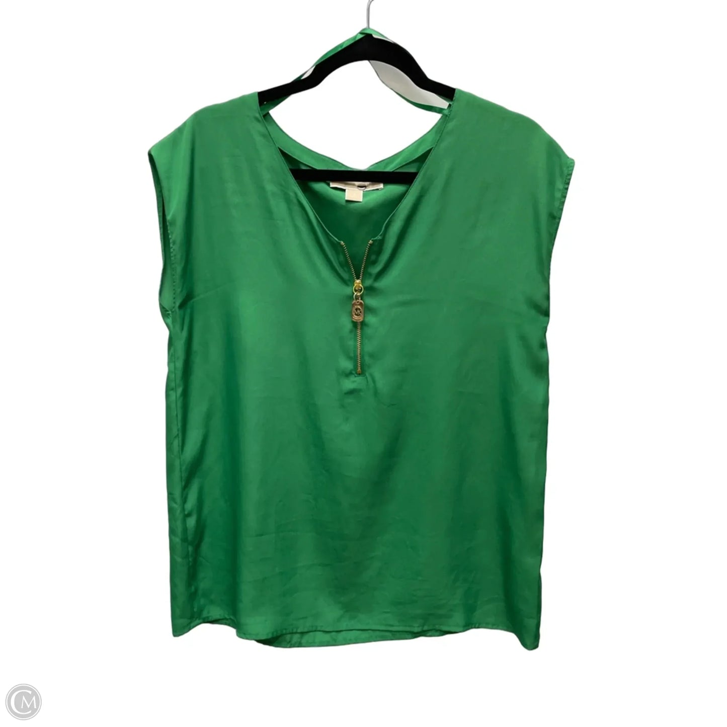 Top Sleeveless By Michael By Michael Kors In Green, Size: M