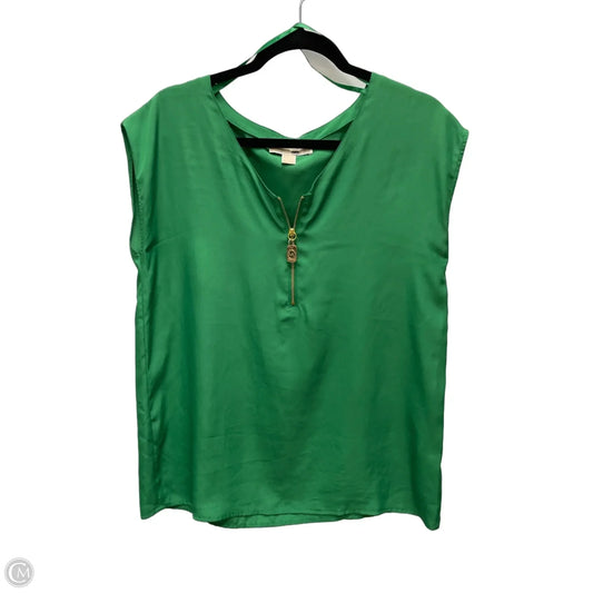 Top Sleeveless By Michael By Michael Kors In Green, Size: M