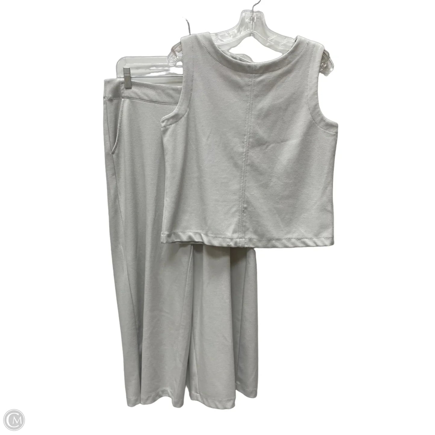 Pants Set 2pc By Max Studio In Grey, Size: M