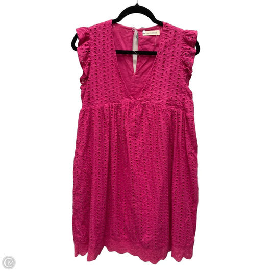 Dress Casual Short By Clothes Mentor In Pink, Size: M