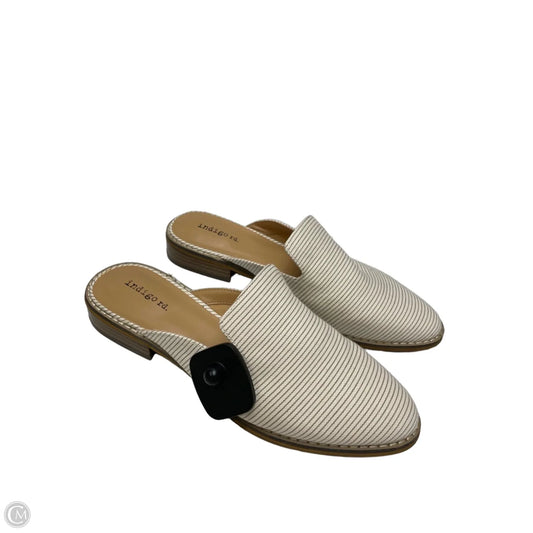 Shoes Flats By Indigo Rd In Striped Pattern, Size: 8.5