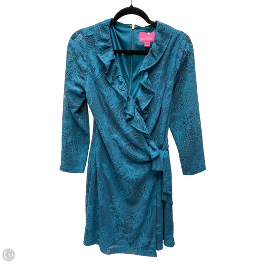Dress Designer By Lilly Pulitzer In Blue, Size: L