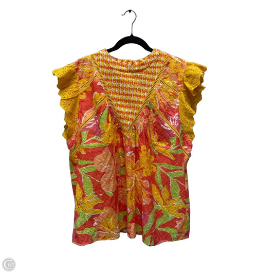 Top Sleeveless By Clothes Mentor In Geometric Pattern, Size: Xl
