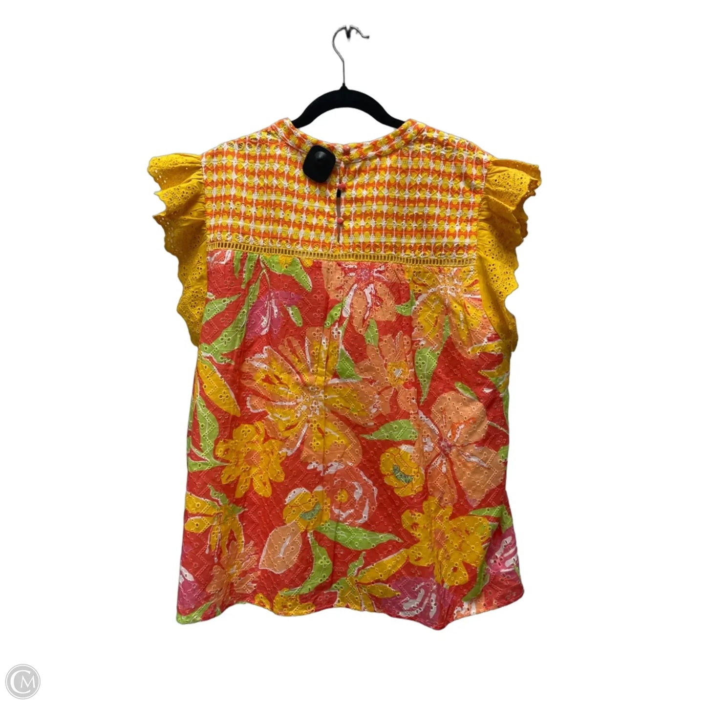Top Sleeveless By Clothes Mentor In Geometric Pattern, Size: Xl