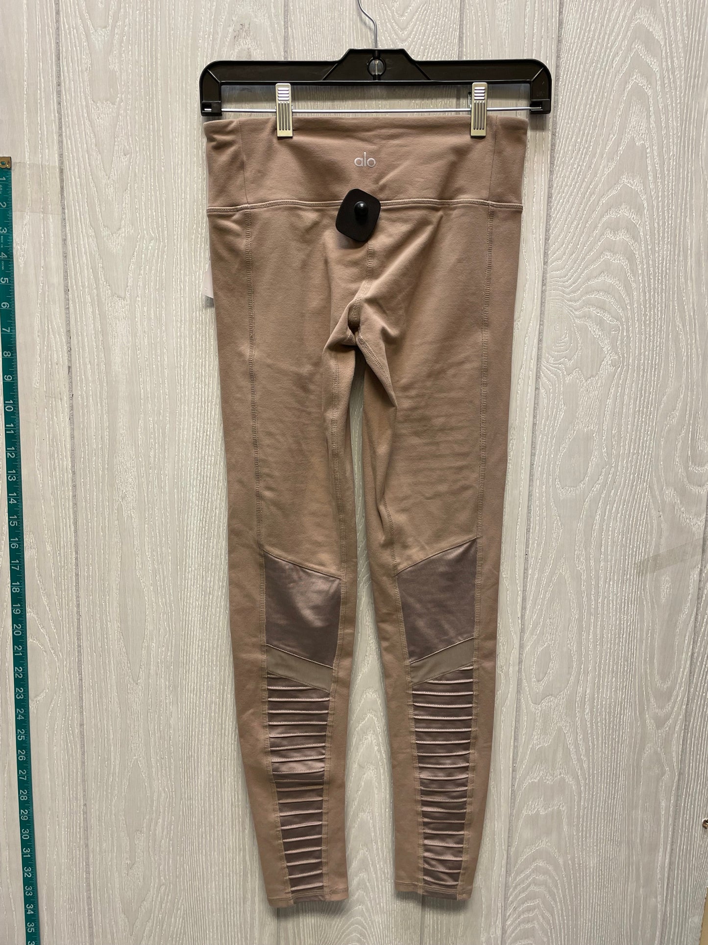 Athletic Leggings By Alo In Brown, Size: S