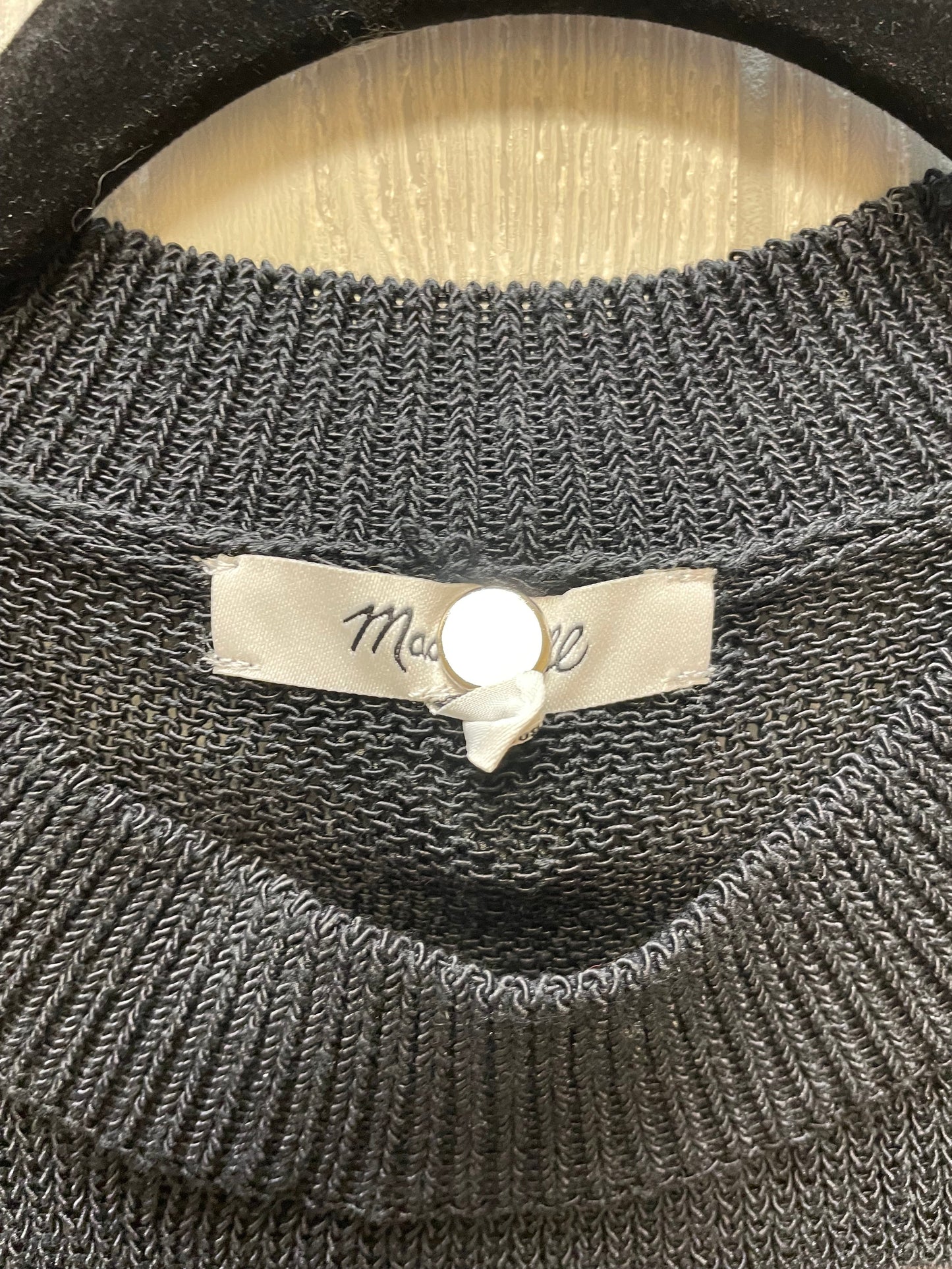 Sweater By Madewell In Black, Size: Xs