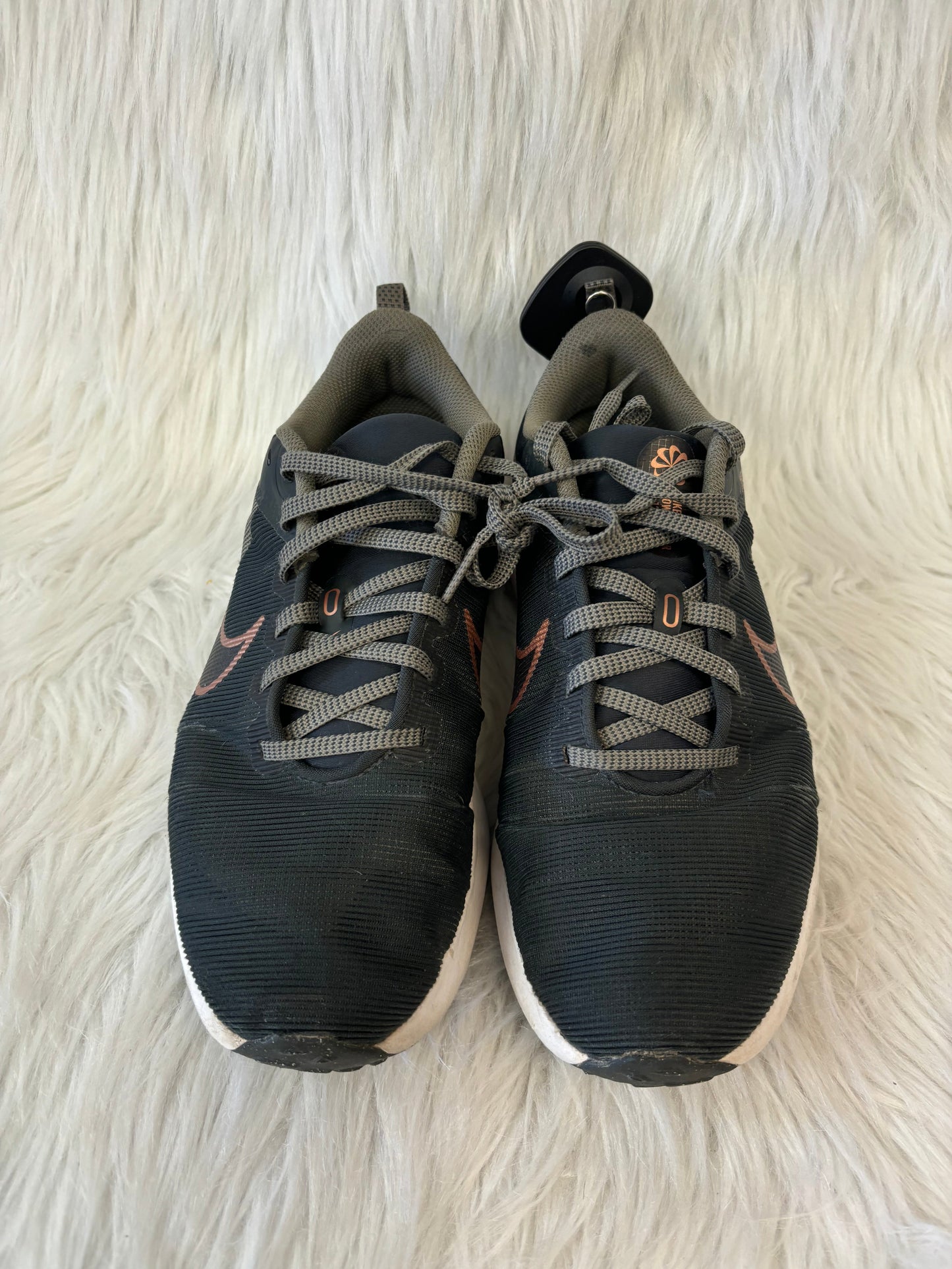 Shoes Athletic By Nike In Grey & Orange, Size: 8