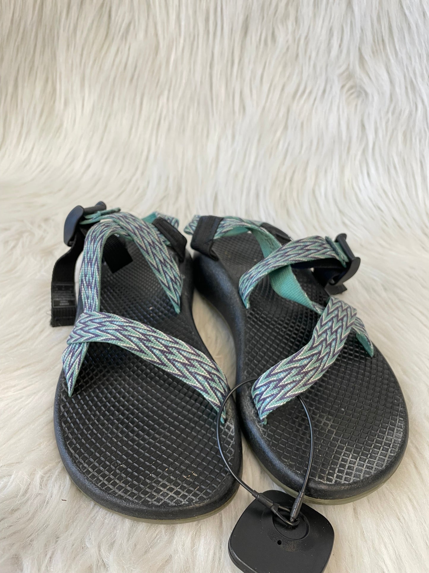 Sandals Sport By Chacos In Black & Green, Size: 7