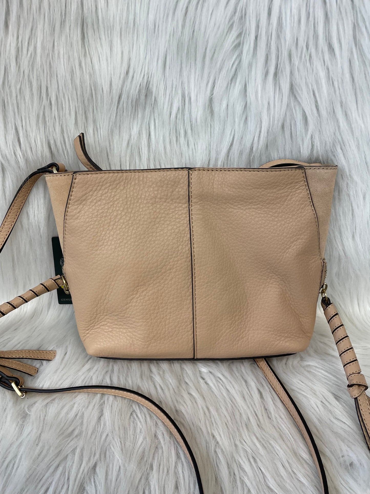 Crossbody Leather By Vince Camuto, Size: Medium