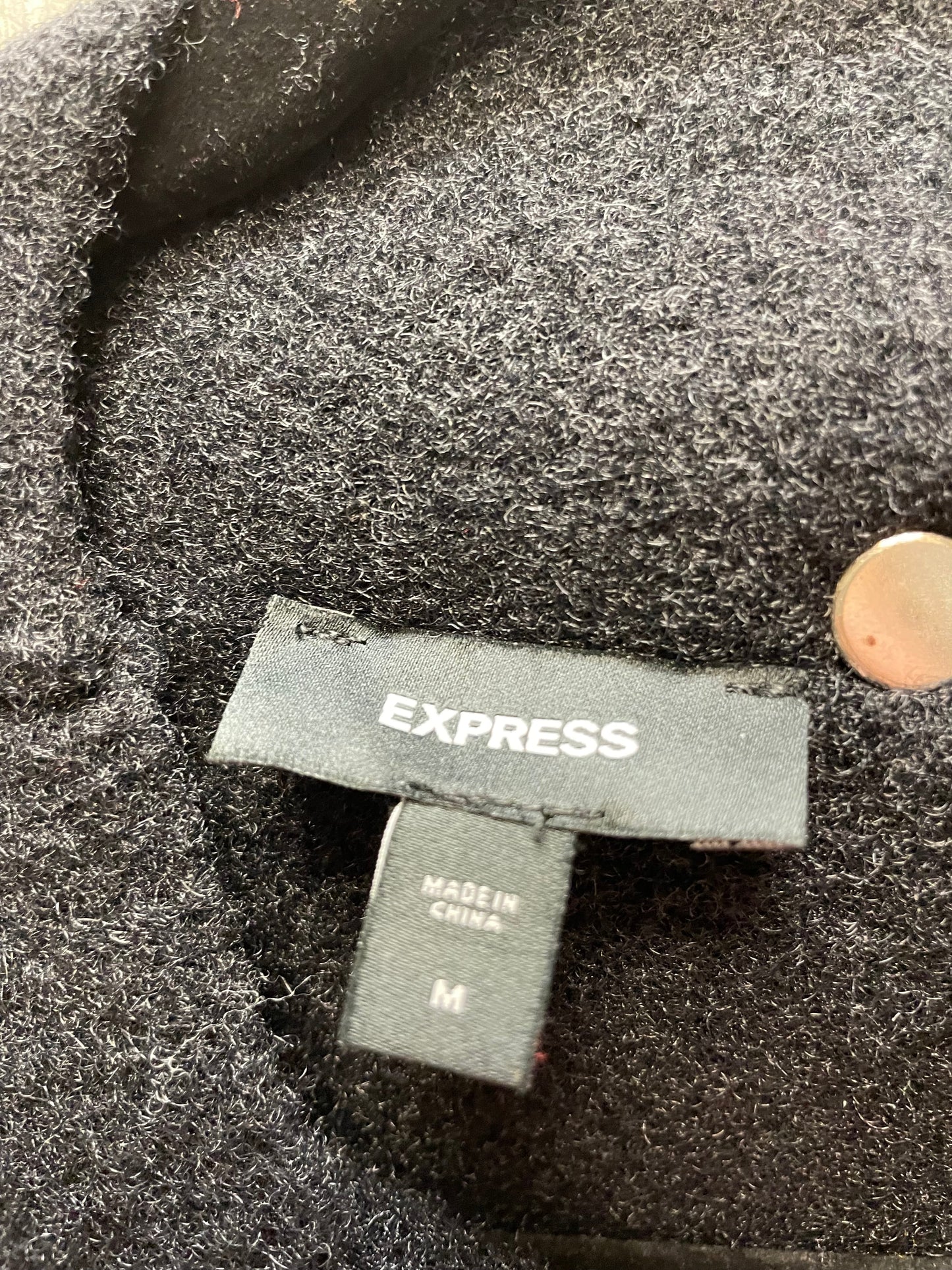 Sweater By Express In Black, Size: M