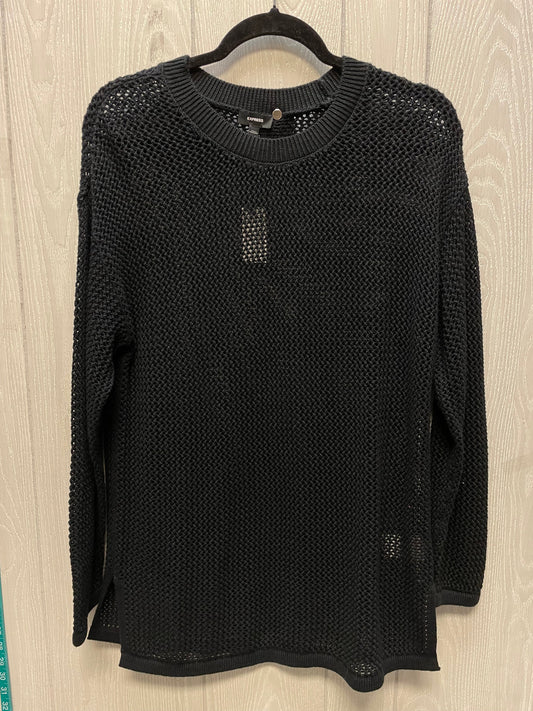 Tunic Long Sleeve By Express In Black, Size: M