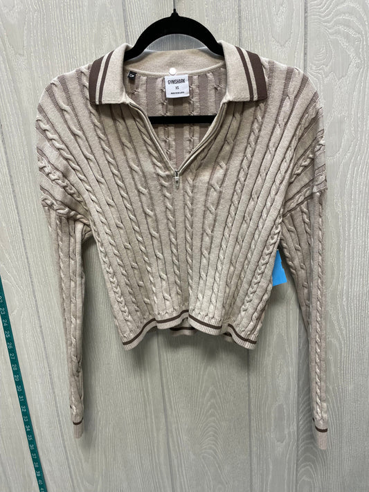 Sweater By Gym Shark In Tan, Size: Xs