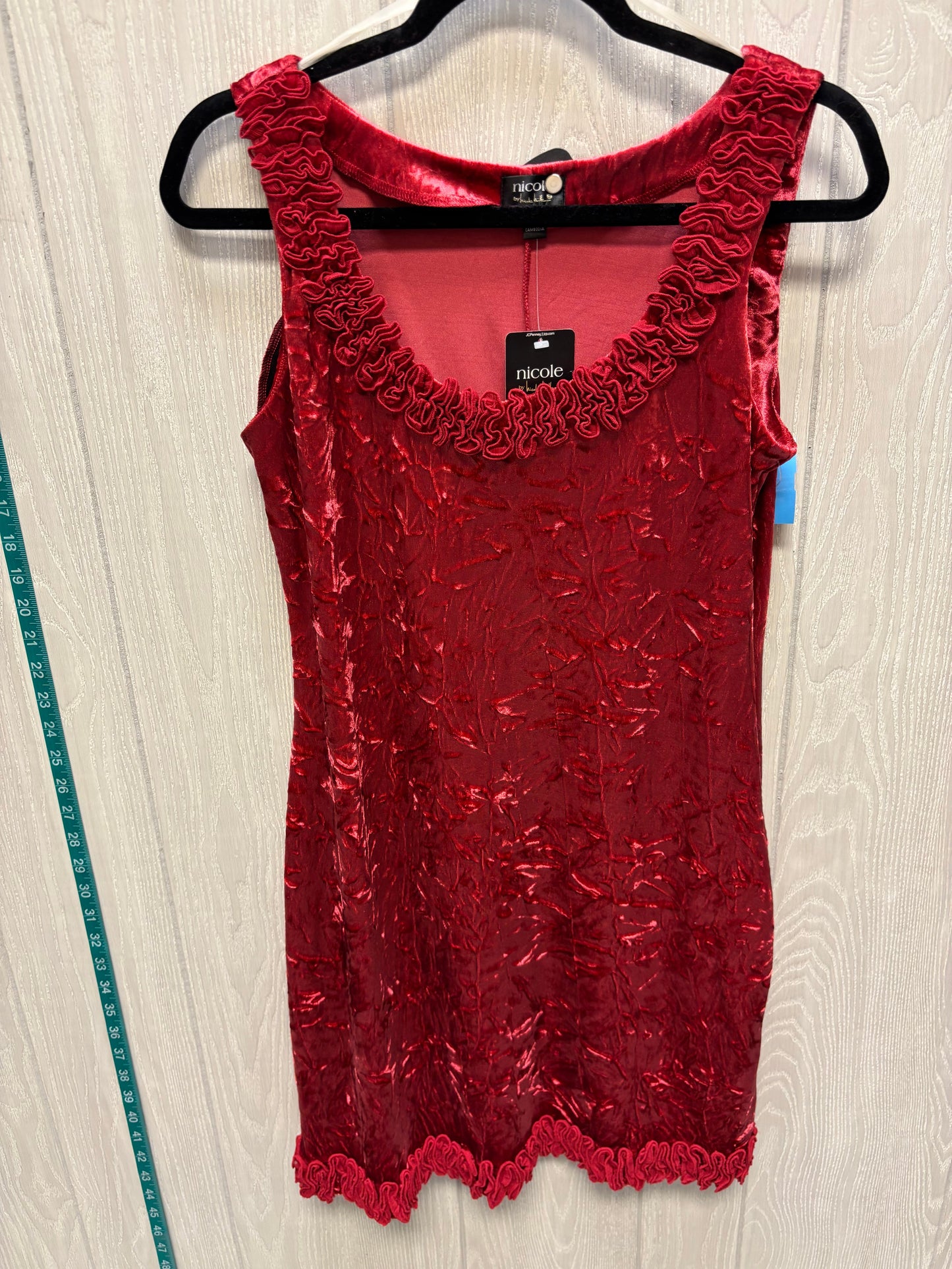 Dress Party Short By Nicole By Nicole Miller In Red, Size: S