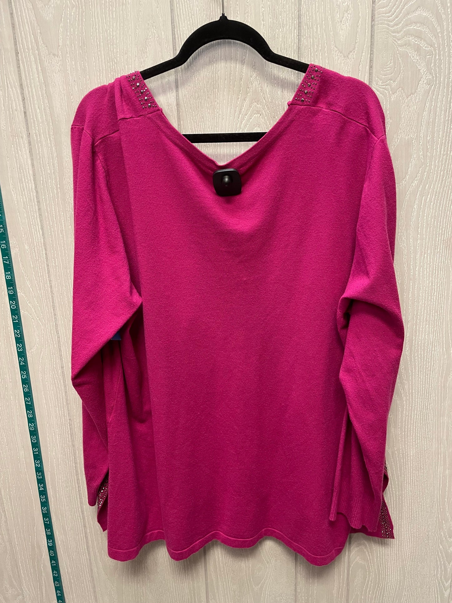 Sweater By Vila Milano In Purple, Size: 2x