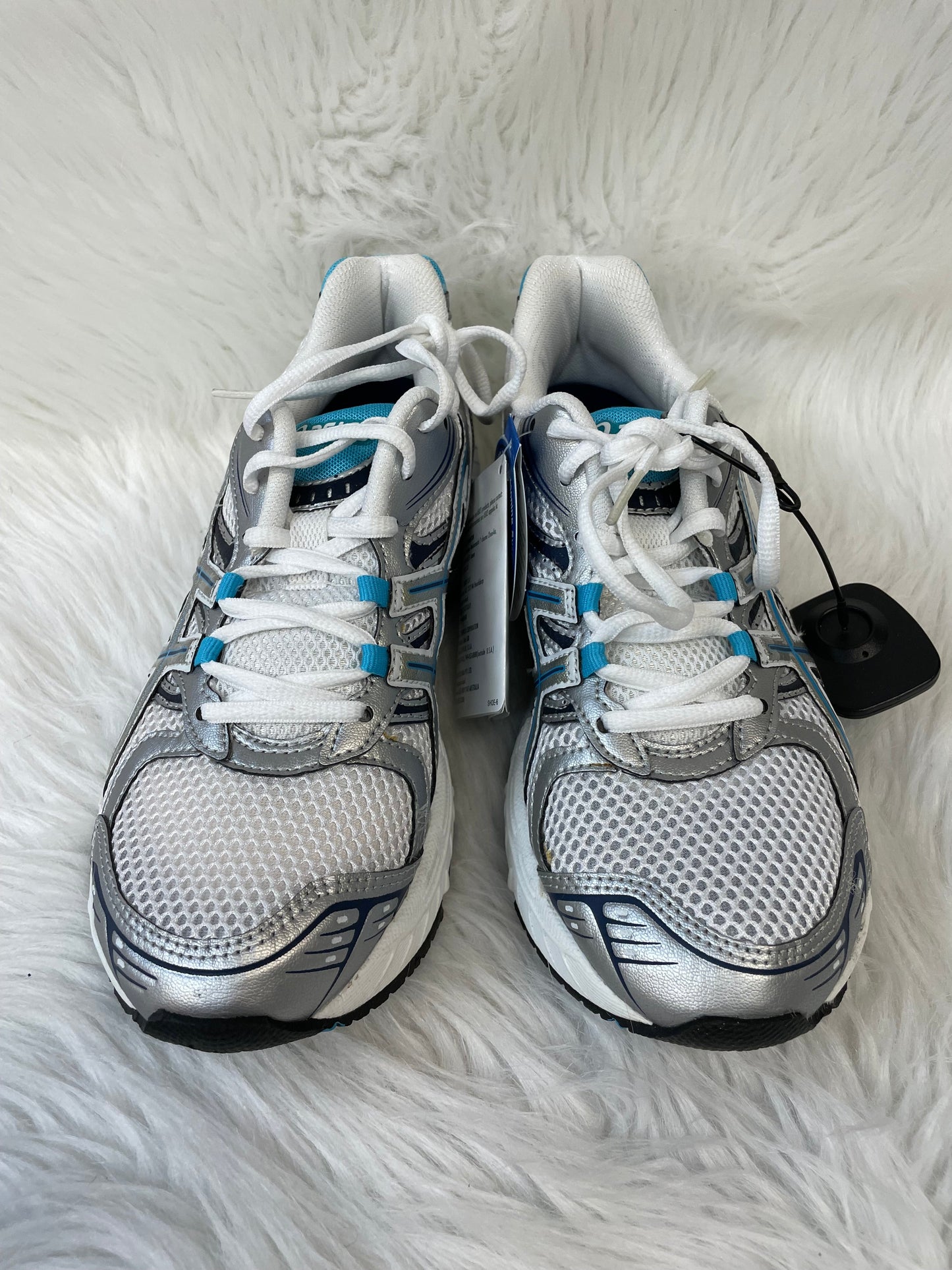 Shoes Athletic By Asics In Blue & White, Size: 8.5