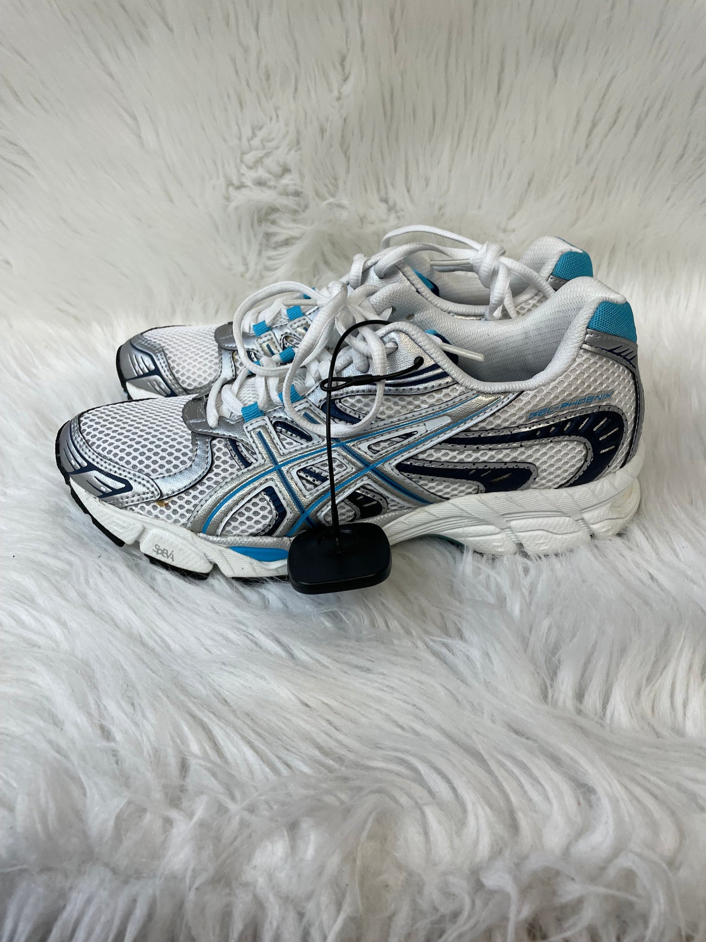 Shoes Athletic By Asics In Blue & White, Size: 8.5