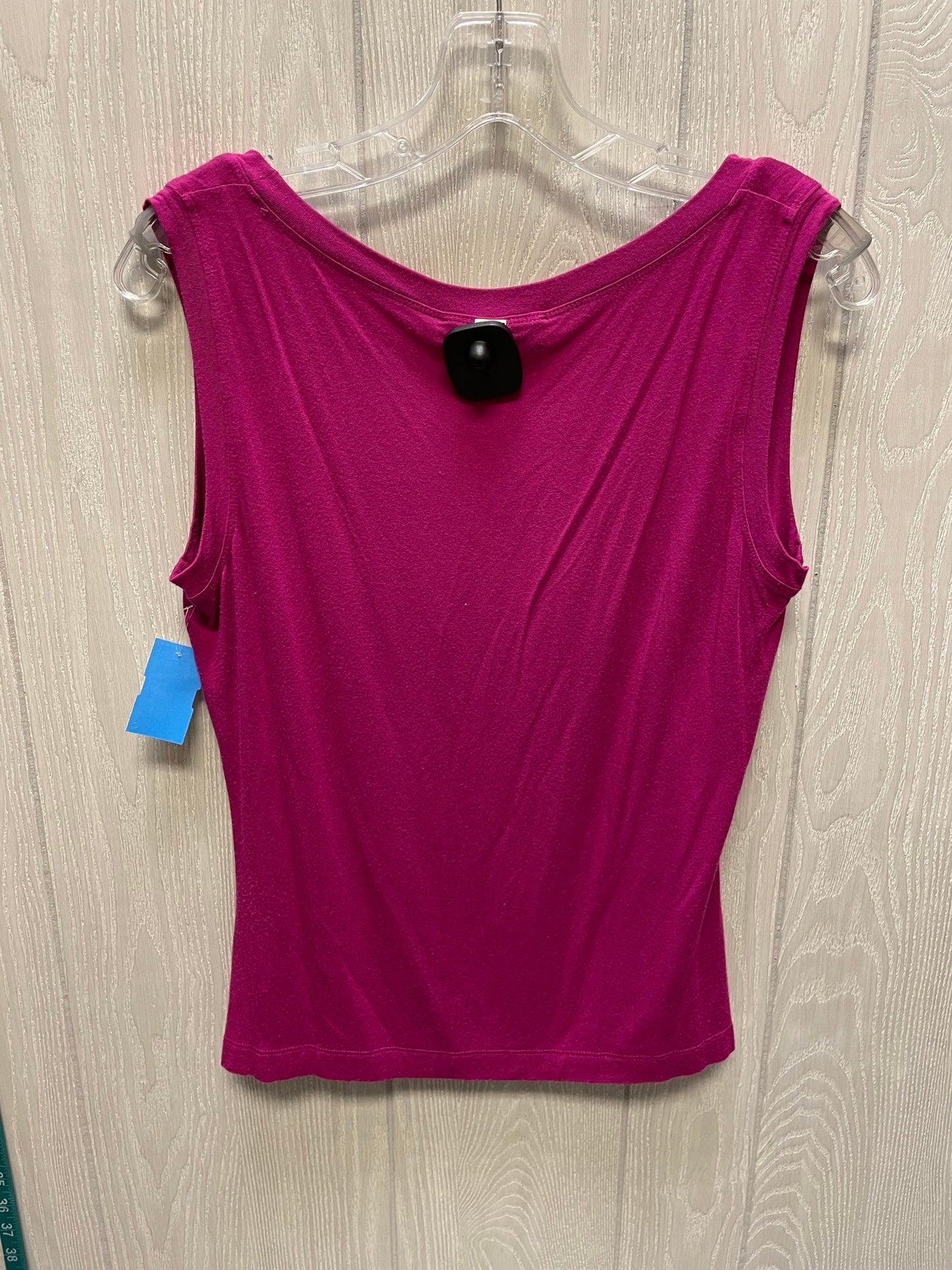 Top Sleeveless Luxury Designer By St. John In Purple, Size: M