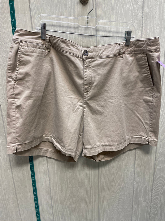 Taupe Shorts Lane Bryant, Size 20