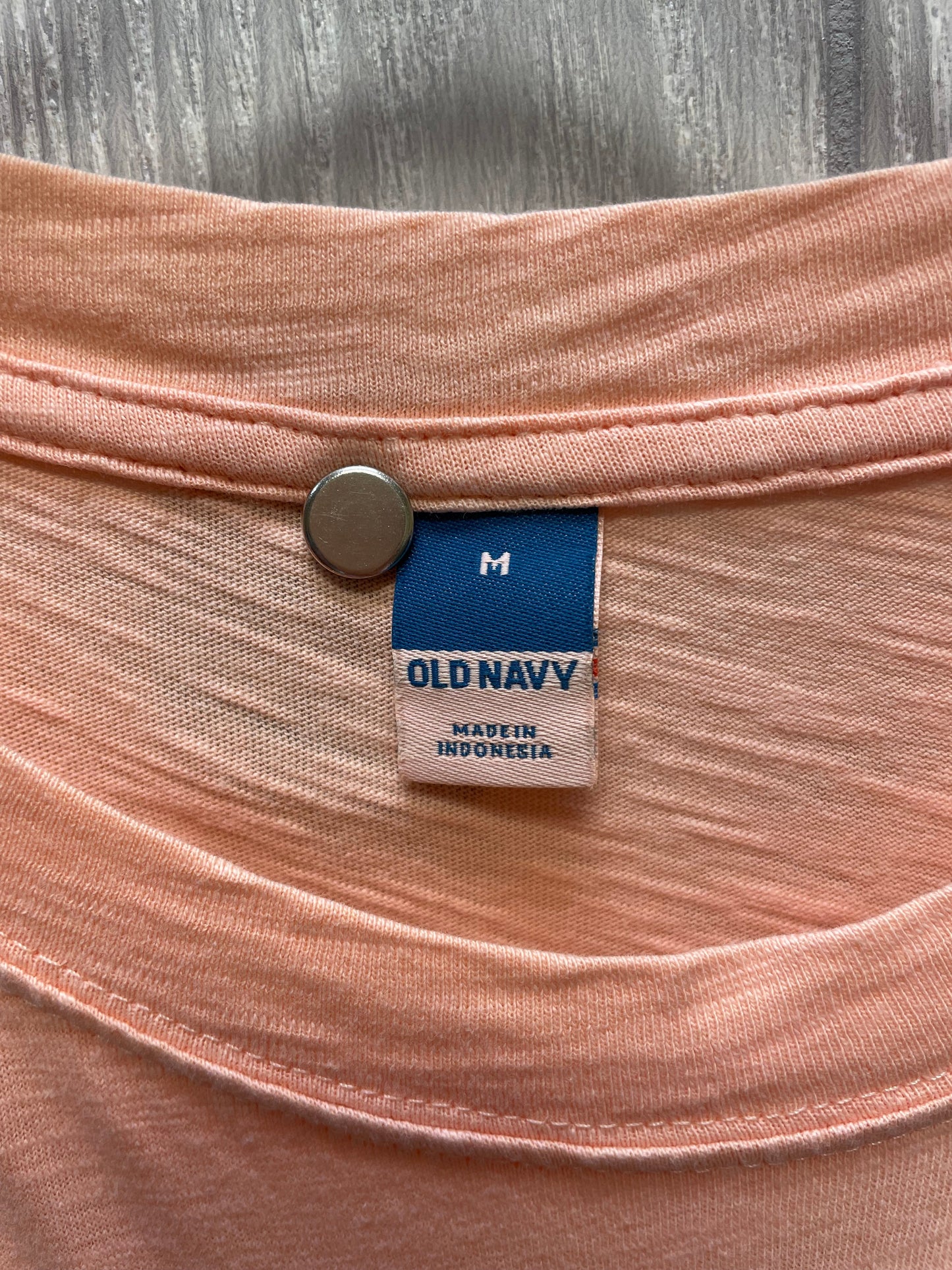 Peach Dress Casual Short Old Navy, Size M