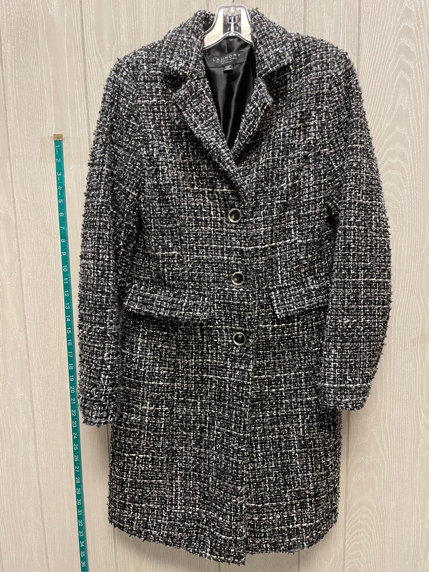 Coat Other By Laundry In Black & White, Size: S