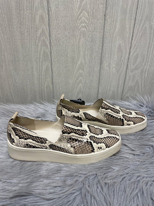 Shoes Sneakers By Vince In Snakeskin Print, Size: 6.5