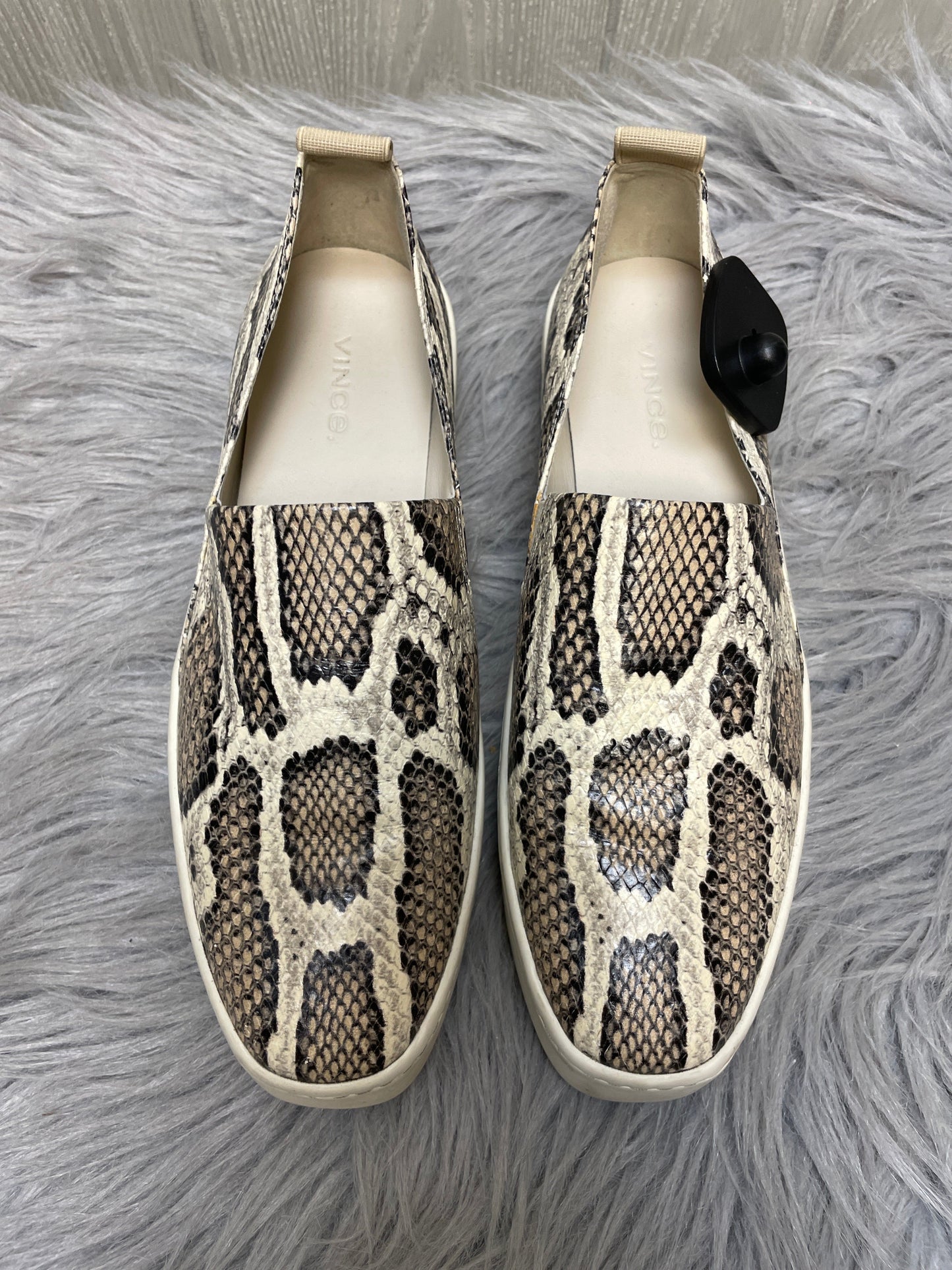 Shoes Sneakers By Vince In Snakeskin Print, Size: 6.5