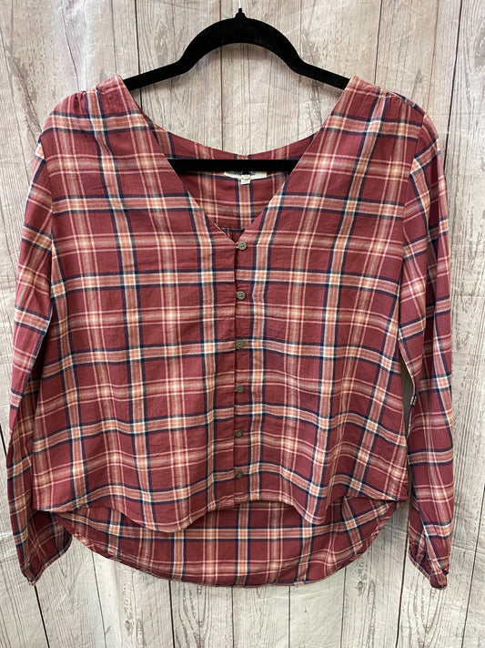 Top Long Sleeve By Madewell  Size: M