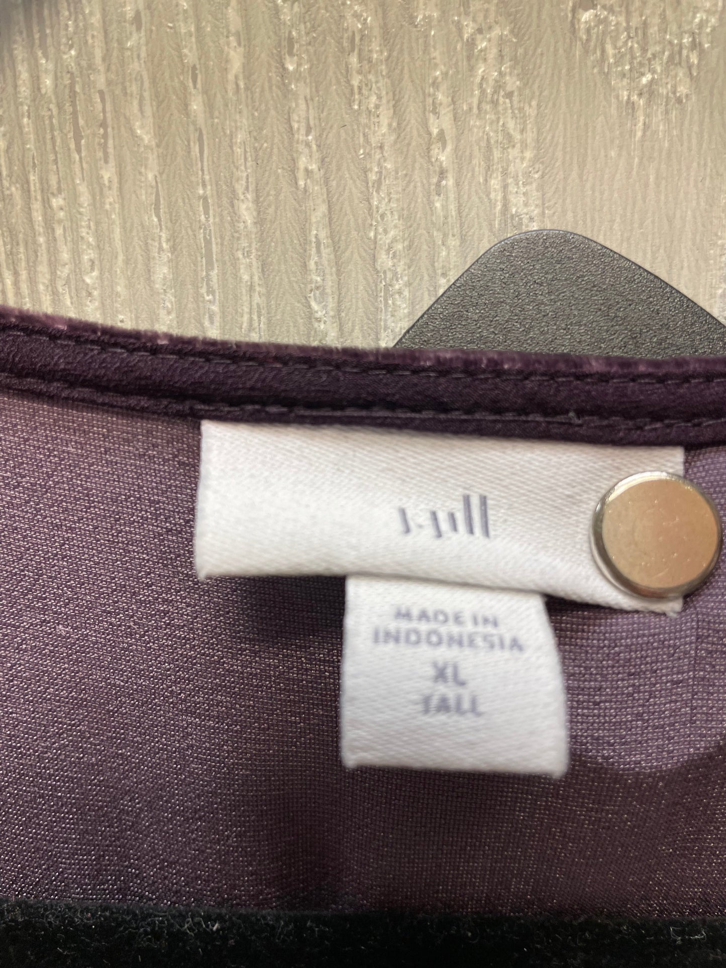 Top Long Sleeve By J Jill In Purple, Size: Xl