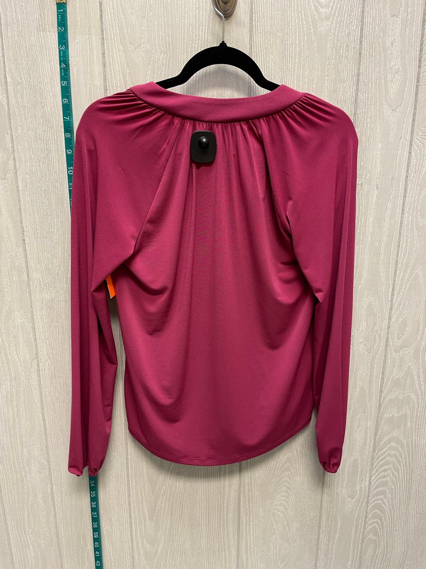 Pink Top Long Sleeve Michael By Michael Kors, Size S