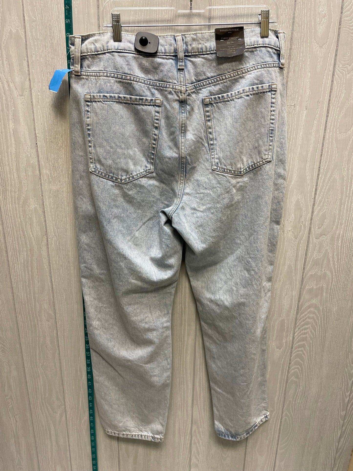 Denim Jeans Straight Banana Republic, Size 14