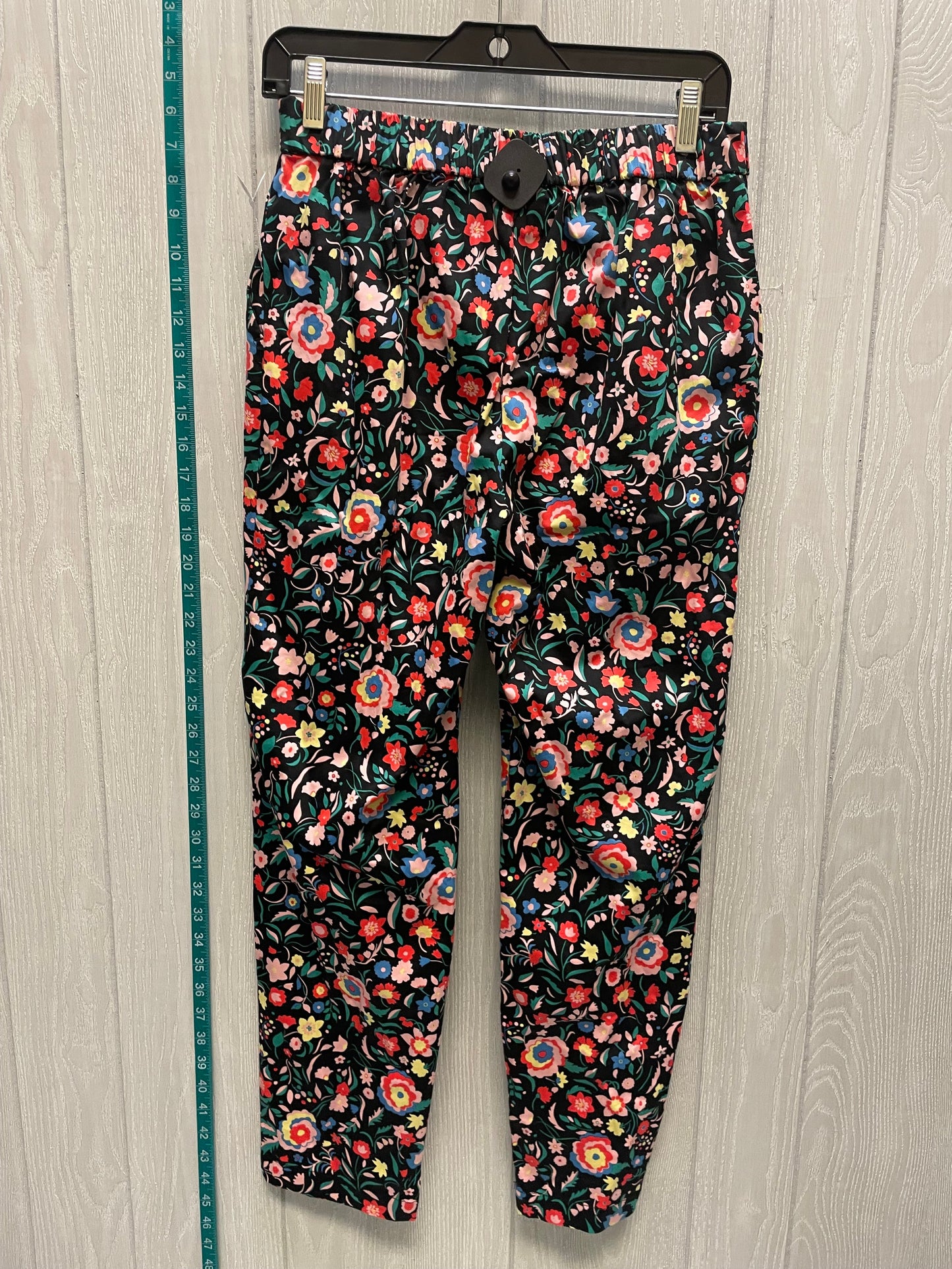 Floral Print Pants Dress Boden, Size 2