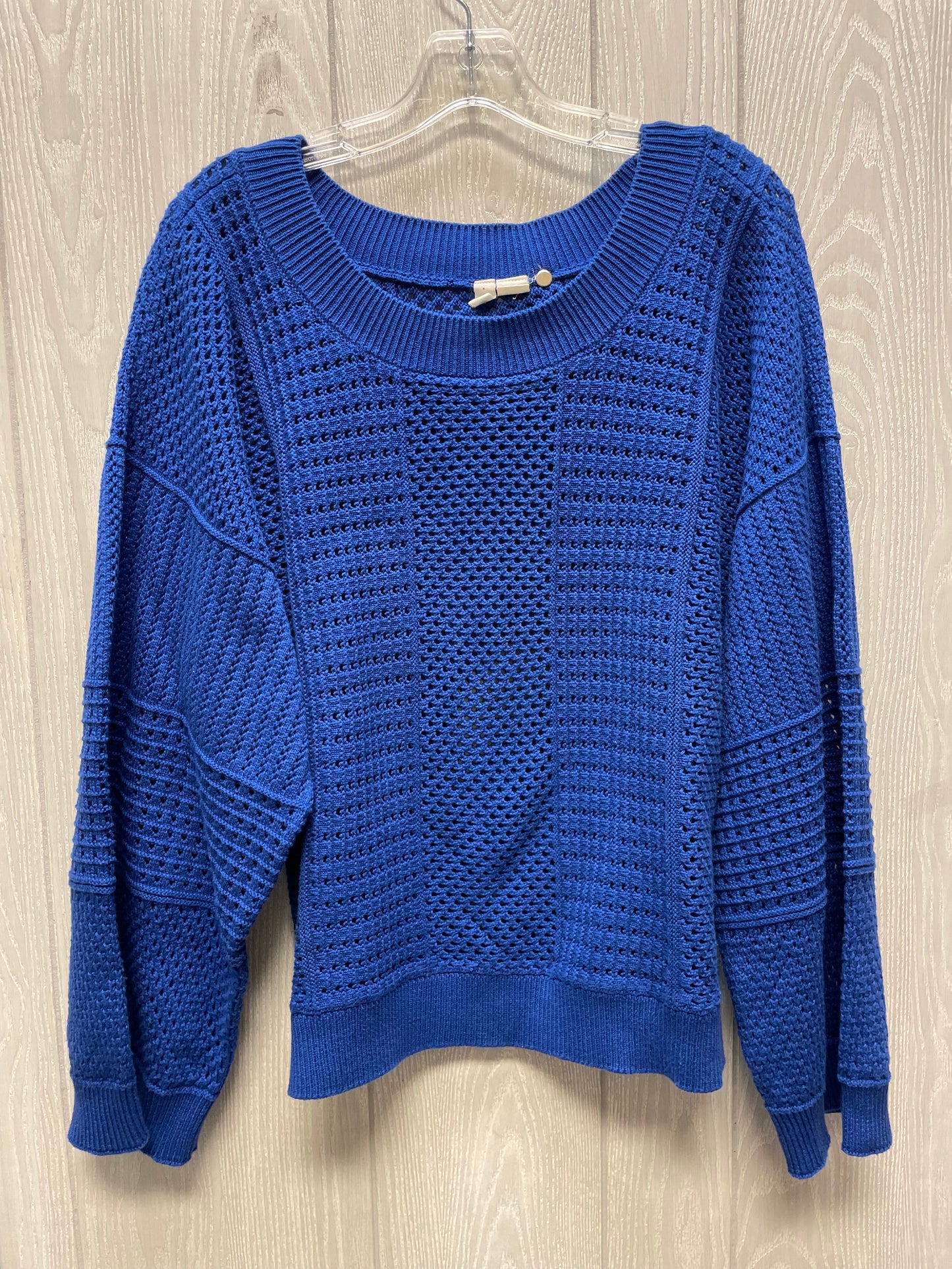 Sweater By Moth In Blue, Size: L