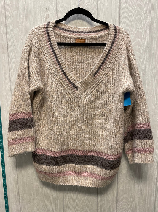 Sweater By Pol In Tan, Size: M