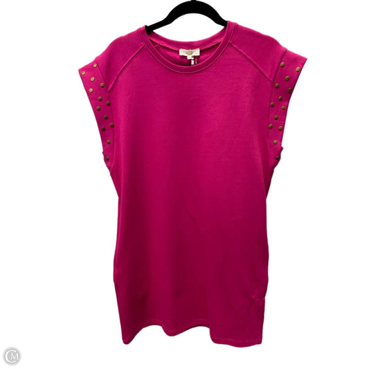 Dress Casual Short By Entro In Pink, Size: S