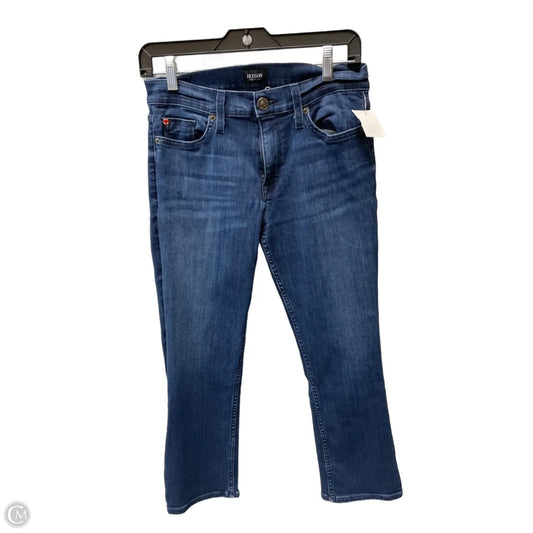 Jeans Cropped By Hudson In Blue Denim, Size: 4