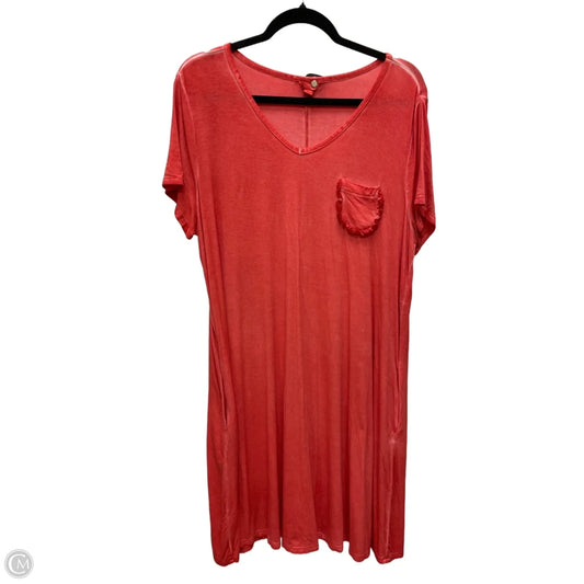 Dress Casual Short By Cato In Red, Size: Xl