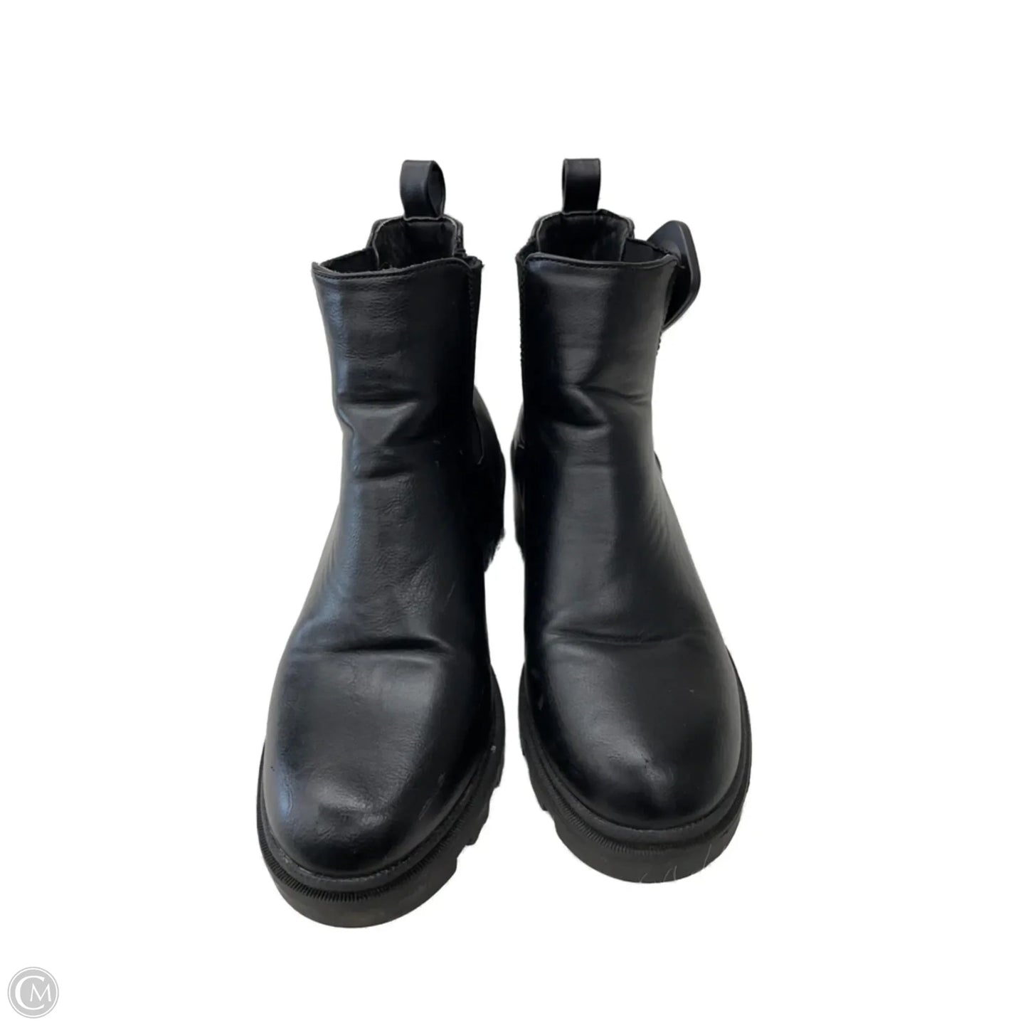 Boots Ankle Heels By Nicole Miller In Black, Size: 7