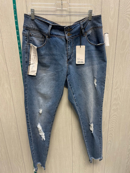 Denim Jeans Skinny Clothes Mentor, Size 18