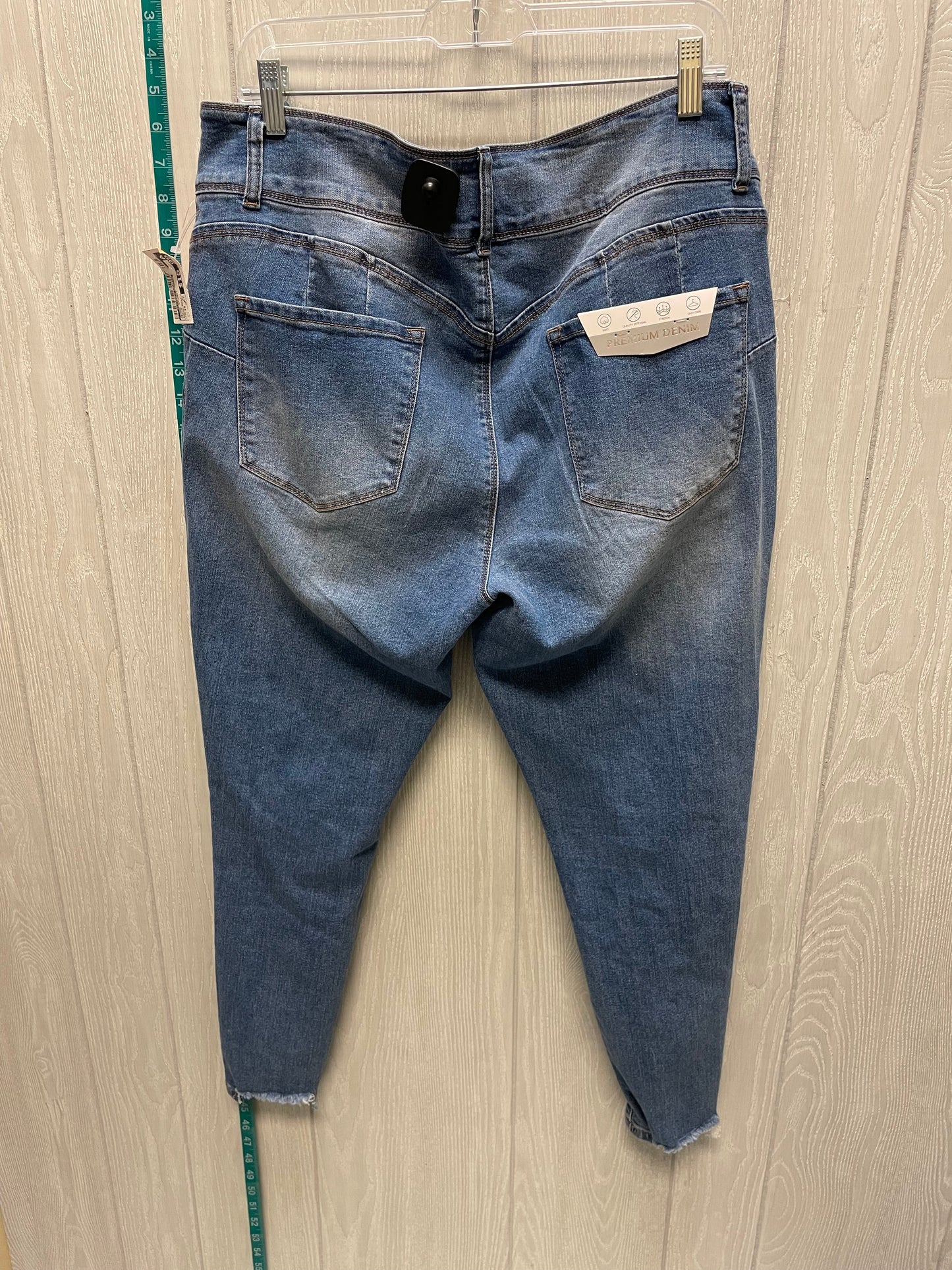 Denim Jeans Skinny Clothes Mentor, Size 18