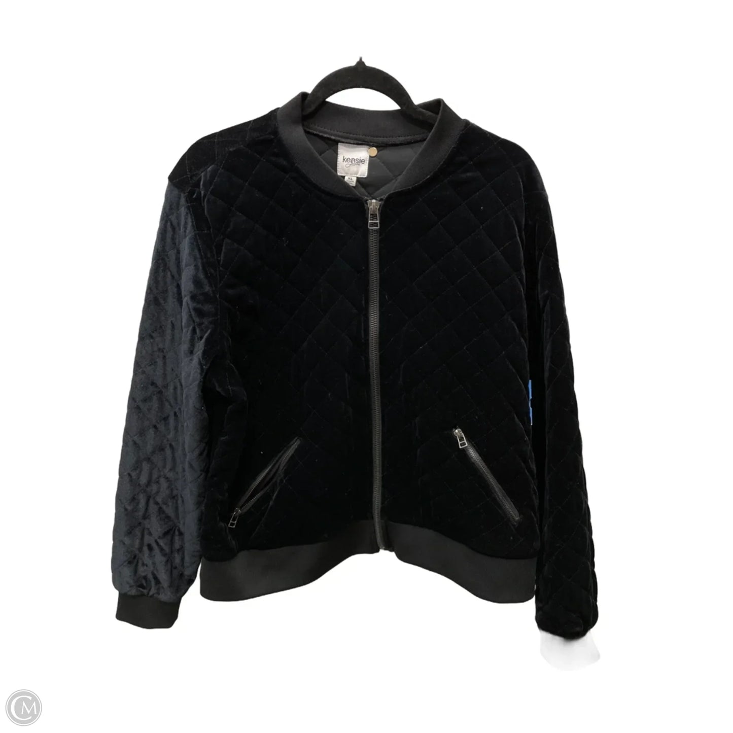 Jacket Puffer & Quilted By Kensie In Black, Size: Xl