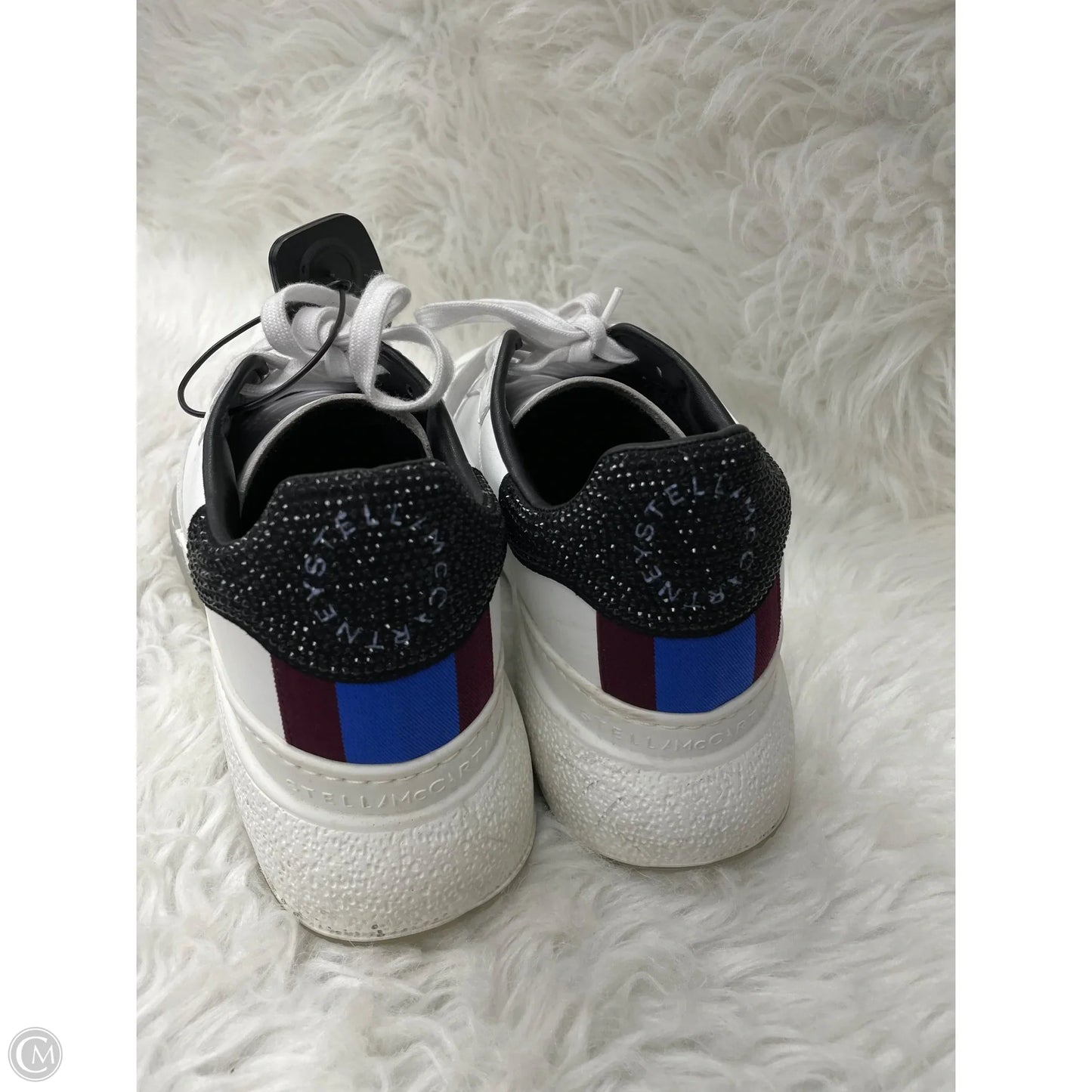 Shoes Luxury Designer By Stella Mccartney In White, Size: 9.5