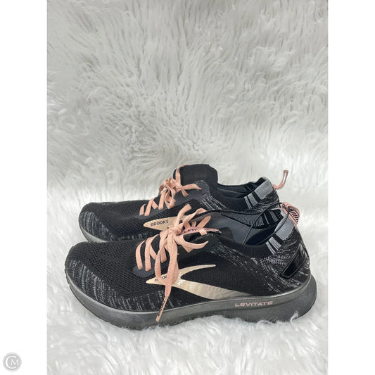 Shoes Athletic By Brooks In Black, Size: 9