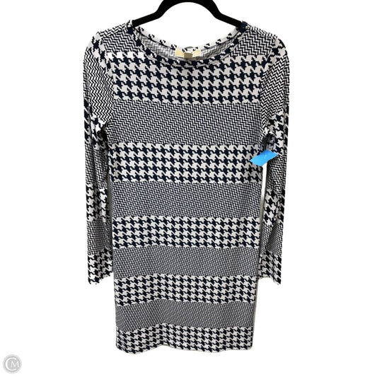 Dress Casual Short By Michael By Michael Kors In Blue & White, Size: S