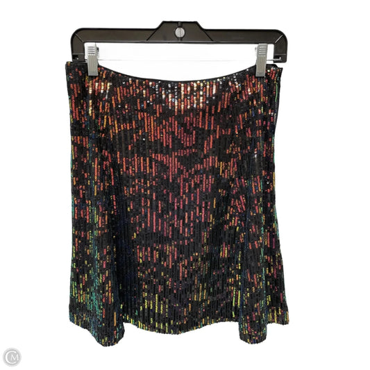 Skirt Mini & Short By Loft In Multi-colored, Size: 4