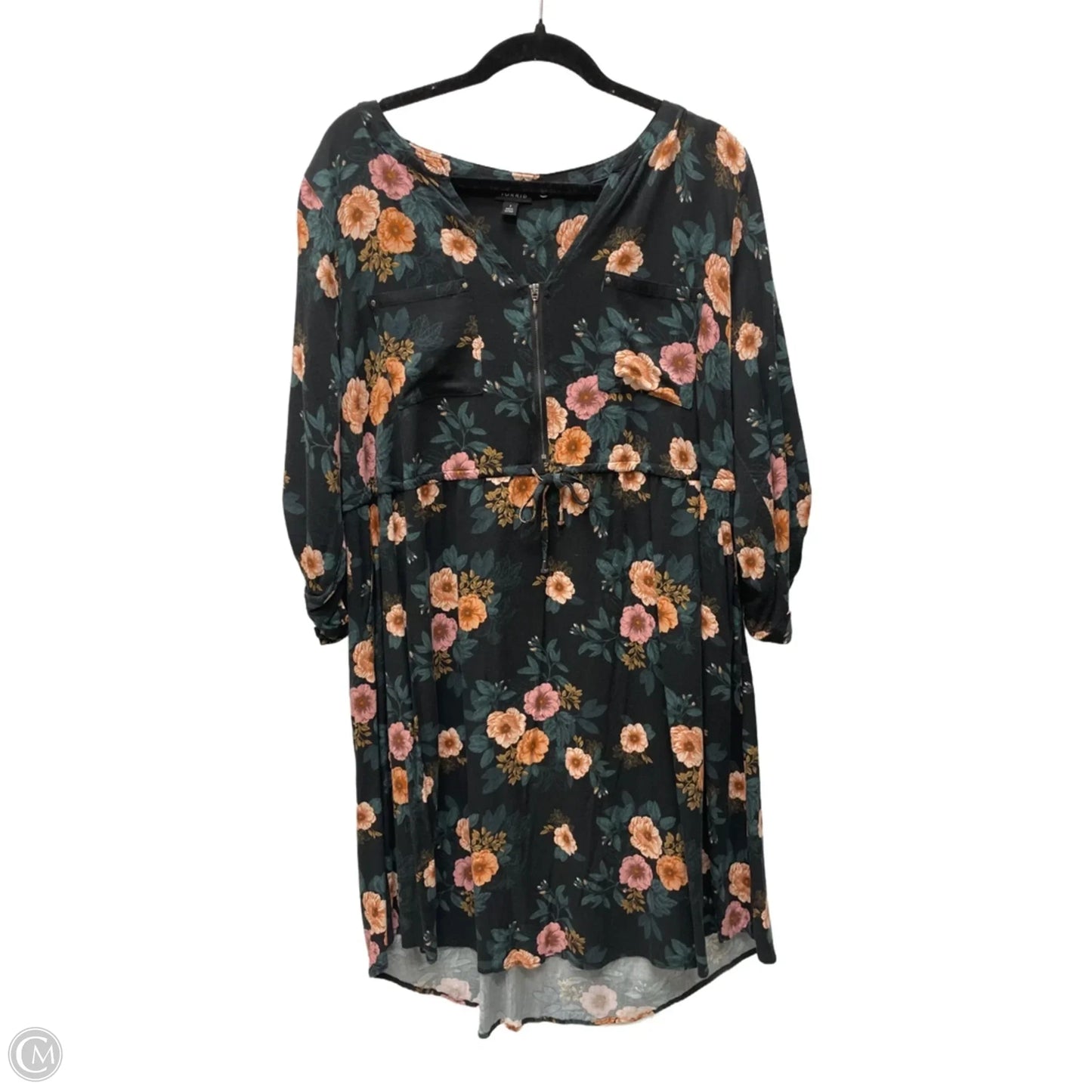 Dress Casual Short By Torrid In Floral Print, Size: 1x
