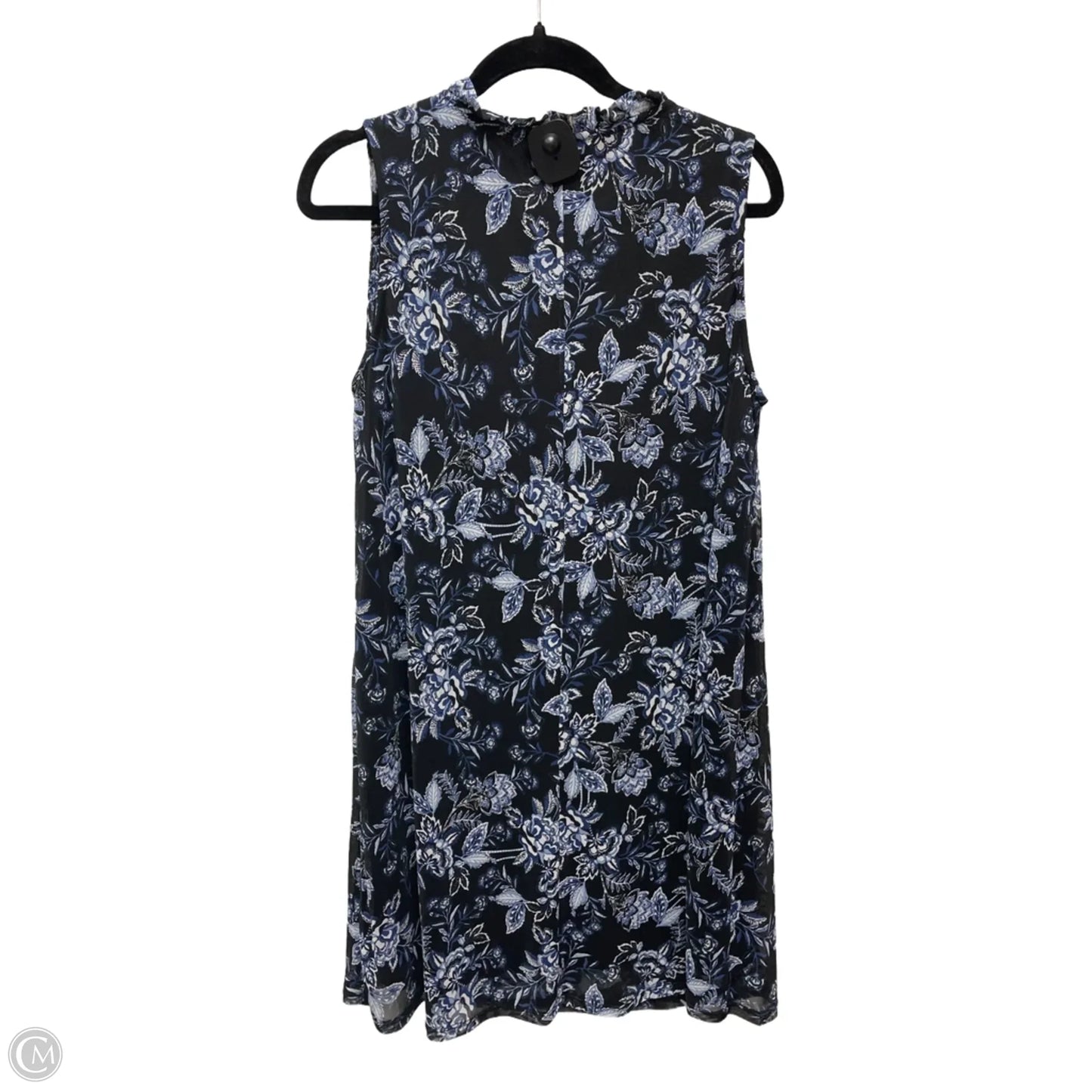 Dress Casual Short By Clothes Mentor In Blue, Size: M
